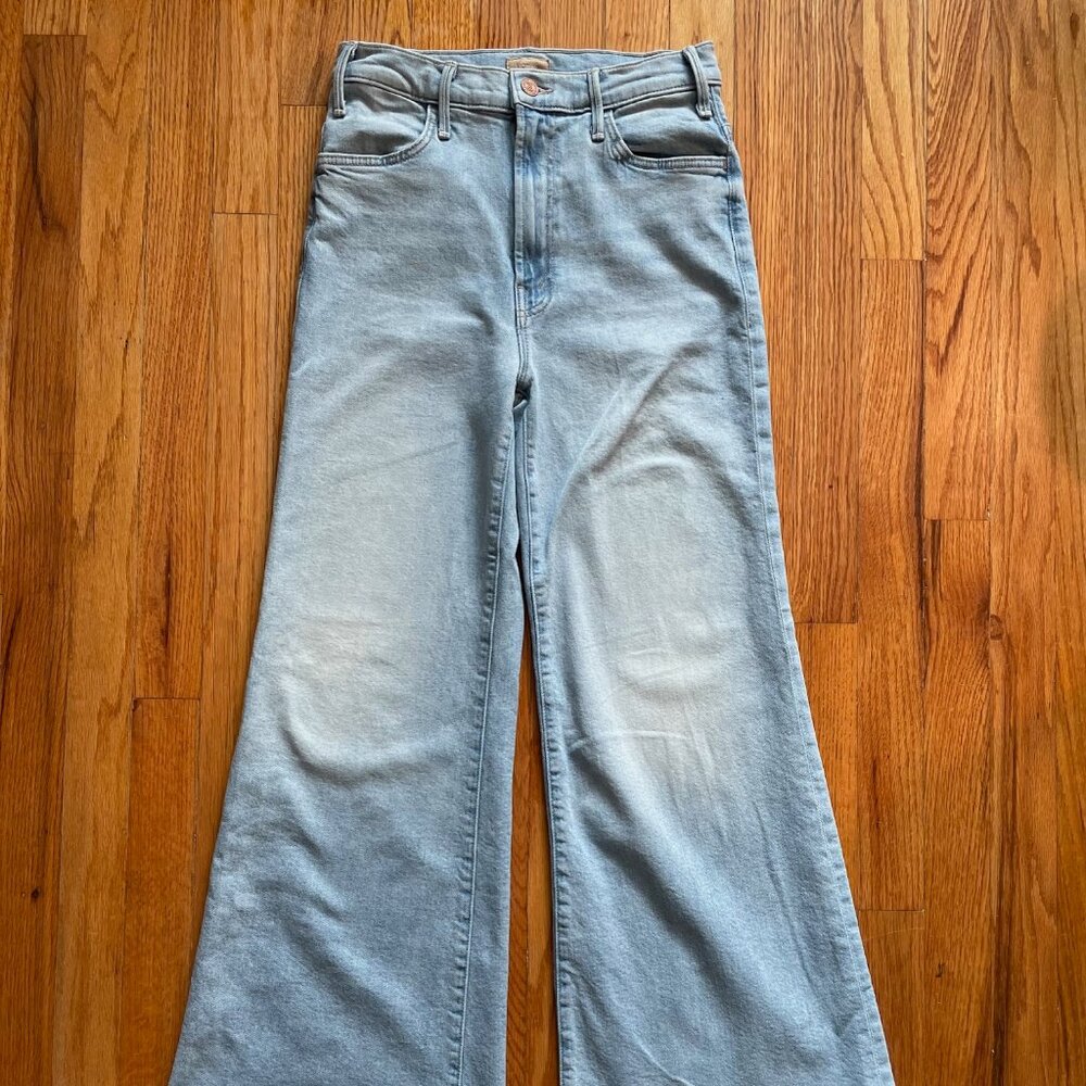 MOTHER Denim -The Hustler Roller Flood Jeans 27"